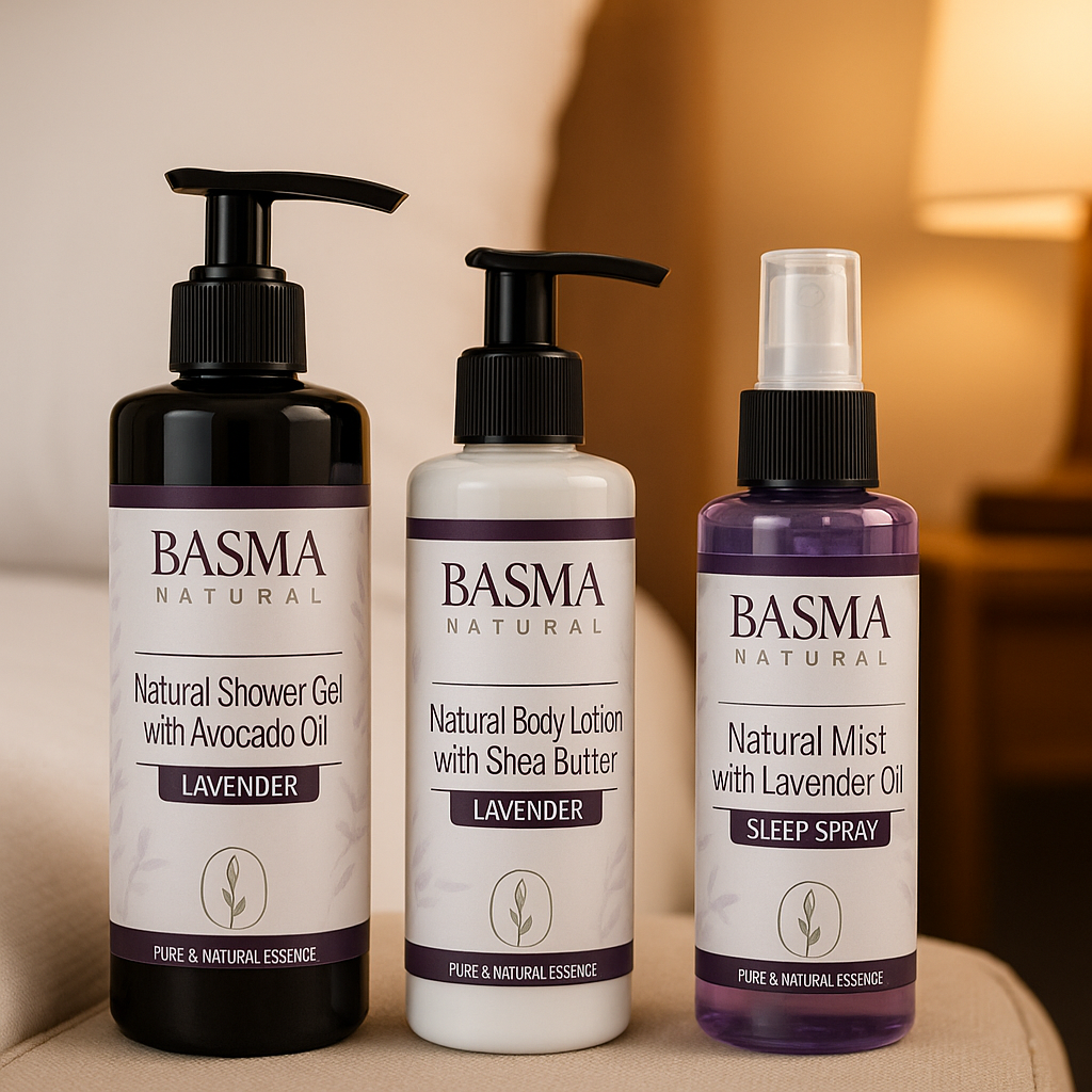 مجموعة النوم باللافندر