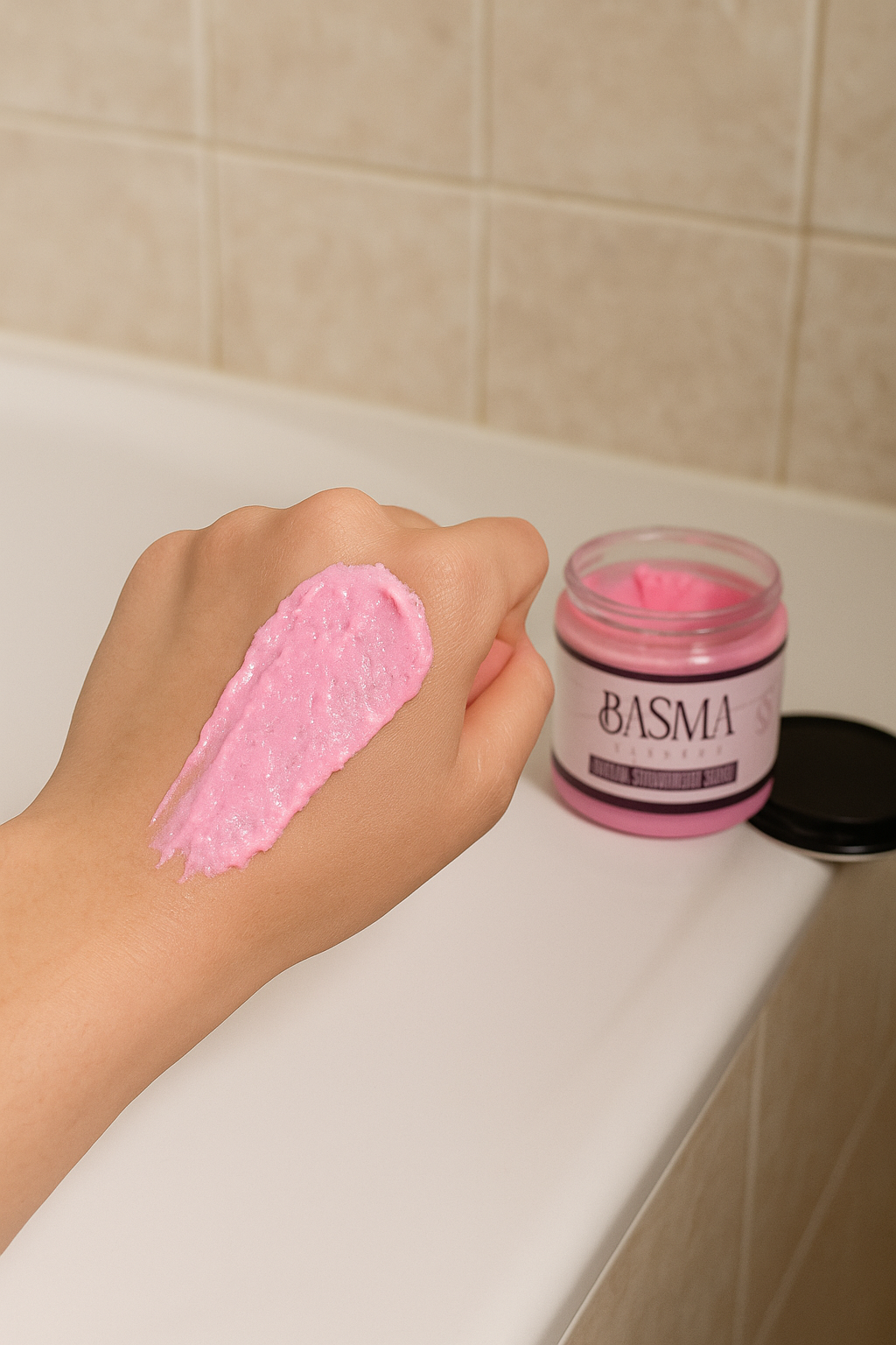 مقشر الفراولة Strawberry Scrub